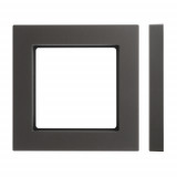Рамка 1 пост LAVERO Classic 1013500141, Шоколад матовый