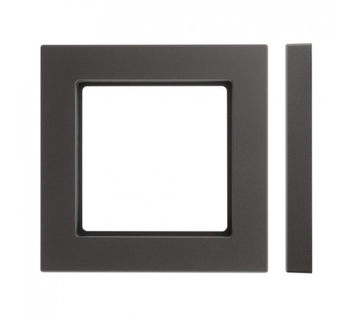 Рамка 1 пост LAVERO Classic 1013500141, Шоколад матовый