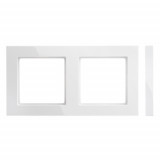 Рамка 2 поста LAVERO Classic 1010100142, Белый