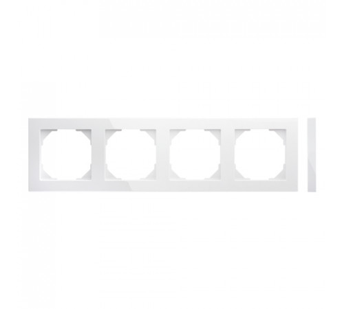 Рамка 4 поста LAVERO Classic 1010100144, Белый