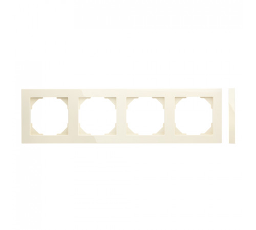 Рамка 4 поста LAVERO Classic 1010200144, Слоновая кость