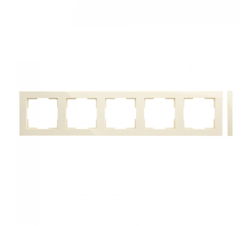 Рамка 5 постов LAVERO Classic 1010200145, Слоновая кость