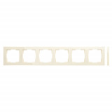 Рамка 6 постов LAVERO Classic 1010200146, Слоновая кость