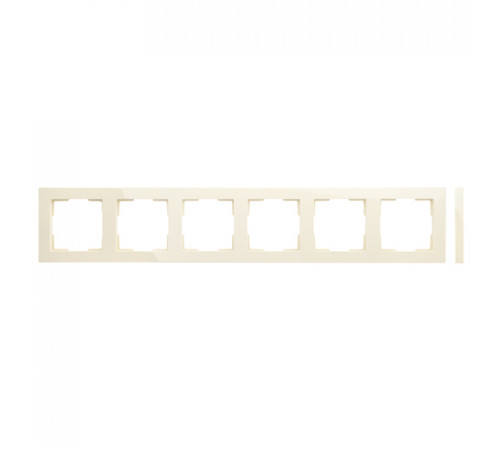 Рамка 6 постов LAVERO Classic 1010200146, Слоновая кость