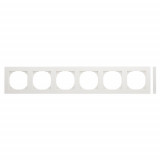 Рамка 6 постов LAVERO Classic 1013100146, Белый матовый