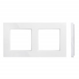 Рамка 2 поста LAVERO Classic 1010100242, Белый