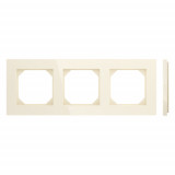 Рамка 3 поста LAVERO Classic 1010200243, Слоновая кость