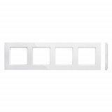 Рамка 4 поста LAVERO Classic 1010100244, Белый