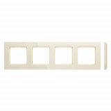Рамка 4 поста LAVERO Classic 1010200244, Слоновая кость