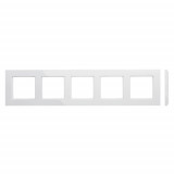 Рамка 5 постов LAVERO Classic 1010100245, Белый