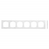 Рамка 6 постов LAVERO Classic 1010100246, Белый