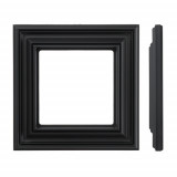 Рамка 1 пост LAVERO Barocco 1023600341, Черный матовый
