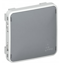 Заглушка IP55 Legrand Plexo, серый