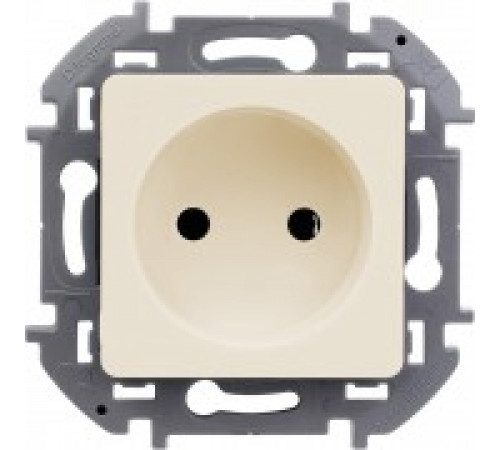 Розетка 2К 16 А - 250 В~ Legrand/IEK Inspiria, слоновая кость