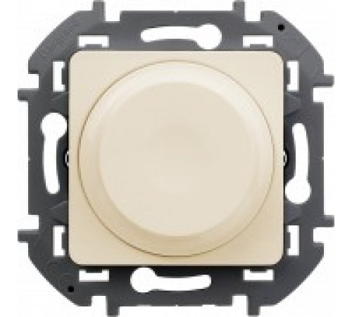 Светорегулятор поворотный без нейтрали 300Вт Legrand/IEK Inspiria, слоновая кость
