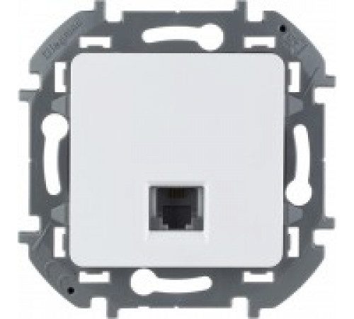 Телефонная розетка RJ11 Legrand/IEK Inspiria, белый