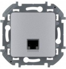 Информационная розетка RJ 45 категория 5 UTP Legrand/IEK Inspiria, алюминий
