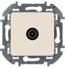 Розетка TV «звезда» 2 дБ 0-2400 мГц Legrand/IEK Inspiria, слоновая кость