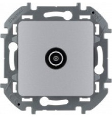 Розетка TV проходная 14 дБ 5-862 мГц Legrand/IEK Inspiria, алюминий