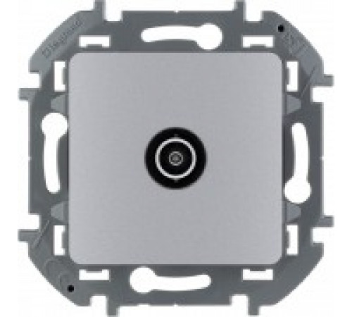 Розетка TV оконечная 10 дБ 5-862 мГц Legrand/IEK Inspiria, алюминий