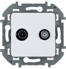 Розетка TV/SAT "звезда" Legrand/IEK Inspiria, белый