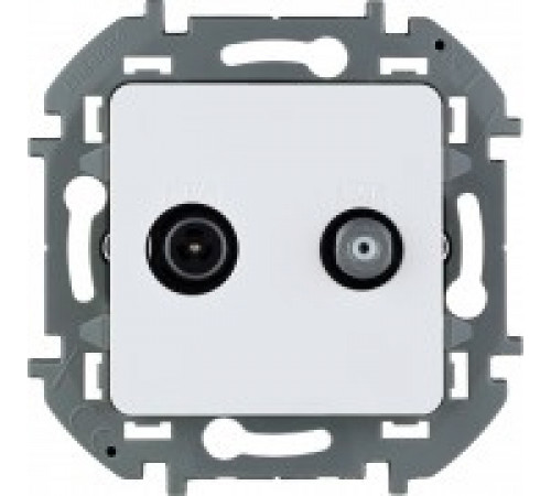 Розетка TV/SAT "звезда" Legrand/IEK Inspiria, белый