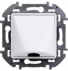 Вывод кабеля с зажимом для крепления Legrand/IEK Inspiria, белый