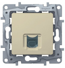 Розетка RJ45 Кат.6 UTP Legrand/IEK Etika, слоновая кость