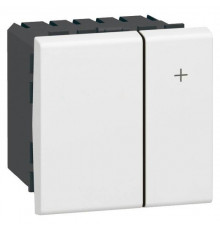 Светорегулятор 400Вт, 2 модуля Legrand Mosaic, белый