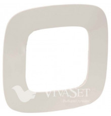 1-постовая рамка Legrand Valena Allure, слоновая кость