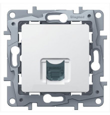 Розетка RJ45 Кат.5 UTP Legrand/IEK Etika, белый