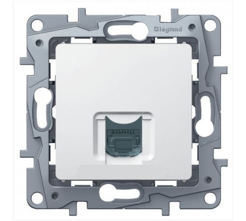 Розетка RJ45 Кат.5 UTP Legrand/IEK Etika, белый