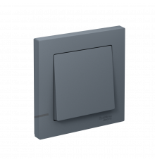 1-клавишный ВЫКЛЮЧАТЕЛЬ, сх.1, 10АХ, в сборе Systeme Electric AtlasDesign, Грифель
