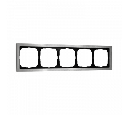 5-постовая рамка, МЕТАЛЛ Systeme Electric ArtGallery Pure, Алюминий