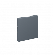 ЗАГЛУШКА без суппорта для многопостовых рамок Systeme Electric AtlasDesign, Грифель