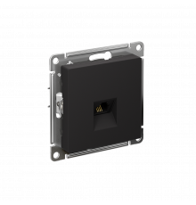 РОЗЕТКА телефонная RJ11, механизм Systeme Electric AtlasDesign, Карбон