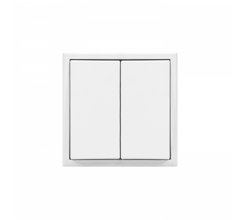 2-клавишный ВЫКЛЮЧАТЕЛЬ, сх.5, 10АХ, механизм Systeme Electric ArtGallery, Лотос