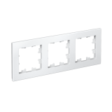 3-постовая рамка, универсальная Systeme Electric AtlasDesign, Белый
