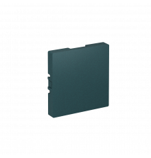 ЗАГЛУШКА без суппорта для многопостовых рамок Systeme Electric AtlasDesign, Изумруд