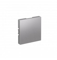 ЗАГЛУШКА без суппорта для многопостовых рамок Systeme Electric AtlasDesign, Алюминий