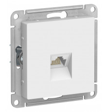 РОЗЕТКА компьютерная RJ45 кат. 6A, механизм Systeme Electric AtlasDesign, Лотос