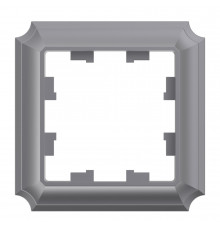 1-постовая рамка Systeme Electric AtlasDesign Antique, Сталь