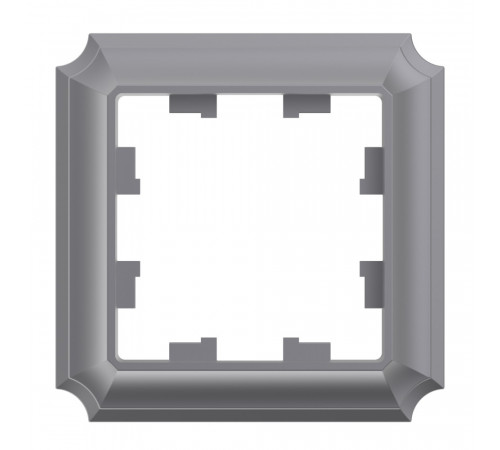 1-постовая рамка Systeme Electric AtlasDesign Antique, Сталь