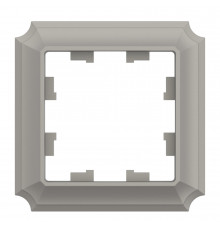 1-постовая рамка Systeme Electric AtlasDesign Antique, Шампань