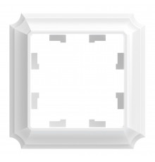 1-постовая рамка Systeme Electric AtlasDesign Antique, Белый