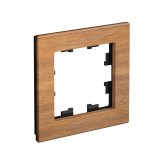 1-постовая рамка, ДЕРЕВО Systeme Electric AtlasDesign Nature, Бамбук