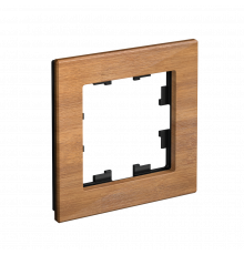 1-постовая рамка, ДЕРЕВО Systeme Electric AtlasDesign Nature, Бамбук