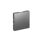 ЗАГЛУШКА без суппорта для многопостовых рамок Systeme Electric AtlasDesign, Сталь