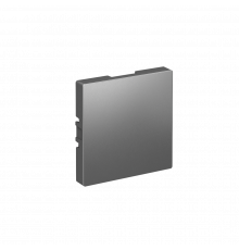 ЗАГЛУШКА без суппорта для многопостовых рамок Systeme Electric AtlasDesign, Сталь