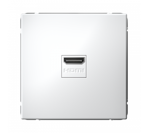 РОЗЕТКА HDMI, механизм Systeme Electric ArtGallery, Белый